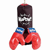 Punching Bag and Gloves Set