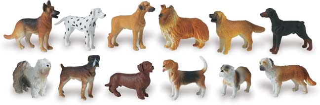 small dog figurine toys