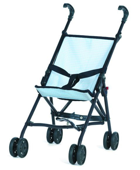 Blue umbrella stroller sale