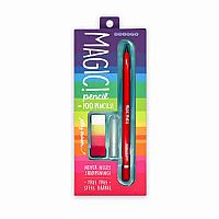 MAGIC PENCIL RED W JELLY ERASE