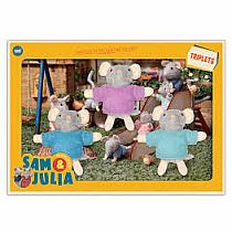 SAM & JULIA THE TRIPLETS PLUSH