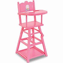 COROLLE HIGH CHAIR PINK