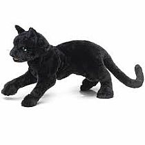 Black Cat Puppet