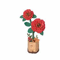 WOODEN PUZZLE RED CAMELIA