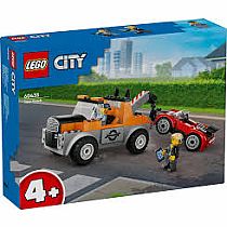 LEGO Tow Truck and Sports Car Repair