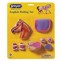 BREYER ENGLISH RIDING SET