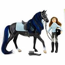 BREYER JET & ENGLISH RIDER CHARLOTTE