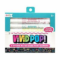 VIVID POP PAINT MARKERS PASTEL