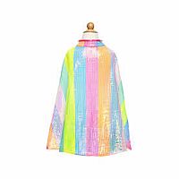 STRIPY SEQUINS CAPE 4/6