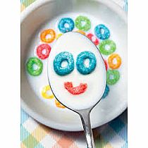 Cereal Face Encouragement CARD