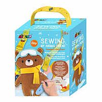 SEW ANIMAL FRIEND SNOWBOARD BEAR