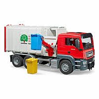 Bruder MAN TGS Side Loading Garbage Truck