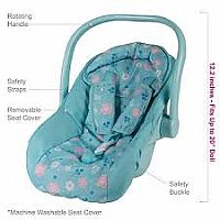 FLOWER POWER CAR SEAT CARRIER