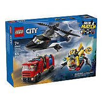 LEGO HELICOPTER FIRE TRUCK SUB