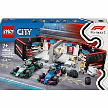 LEGO F1® Garage & Mercedes-AMG & Alpine Cars