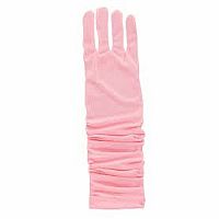 PRINCESS GLOVES PINK SM