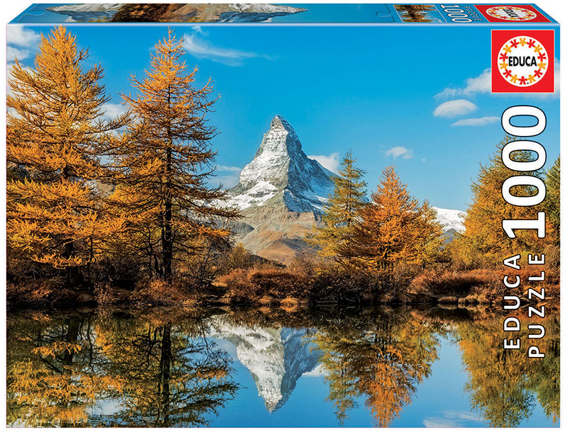 Matterhorn Mountain 1000pc Puzzle - Over the Rainbow