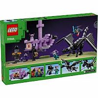 LEGO The Ender Dragon and End Ship