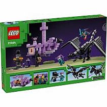 LEGO The Ender Dragon and End Ship