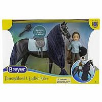 BREYER JET & ENGLISH RIDER CHARLOTTE