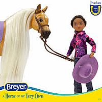 BREYER CHARM & WEST RIDER GABI