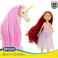 BREYER MAG UNICON SKY & MEADOW