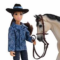 BREYER WESTERN HORSE AND RIDER