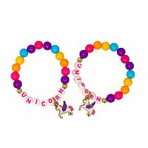 BFF UNICORN RAINBOW PEARL BRACELET ST