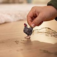 SCHLEICH PLYMOTH ROCK CHICKEN