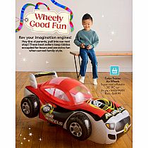 AIR WHEELS INFLATABLE RC CAR