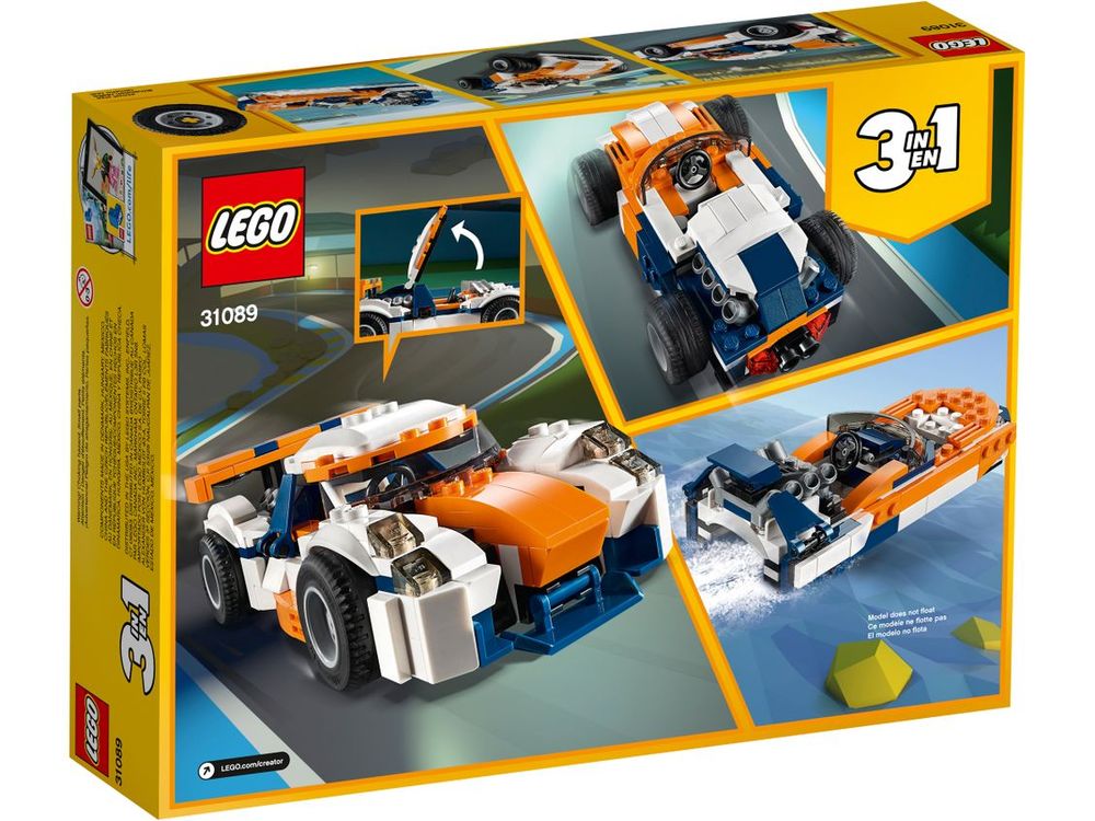 Lego Sunset Track Racer - Over The Rainbow