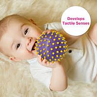 SENSORY BALLS COLOR DOT PK 4