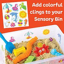 SENSORY BIN BEACH