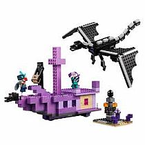 LEGO The Ender Dragon and End Ship