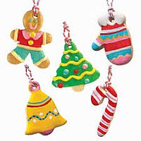 CLAY COOKIE ORNAMENTS