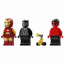 LEGO IRON MAN CAR V RED HULK