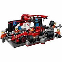 LEGO F1® Pit Stop & Pit Crew with Ferrari Car