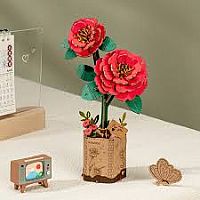 WOODEN PUZZLE RED CAMELIA