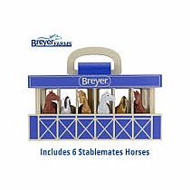 BREYER WOOD STABLE CARRY CASE