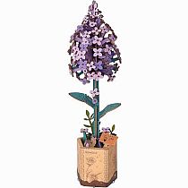 MODERN WOODEN PUZZLE LILAC