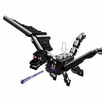 LEGO The Ender Dragon and End Ship