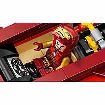 LEGO IRON MAN CAR V RED HULK