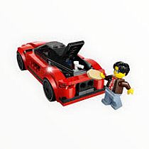 LEGO RED SPORTS CAR