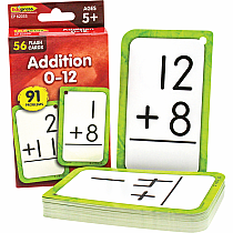 ADDITION FLASH CARDS TCR