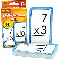 MULTIPLICATION FLASH CARDS TCR