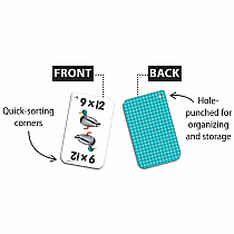 MATH WAR MULTLIPLICATION FLASH CARDS TCR