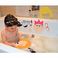 SILLY FACES BATH TIME STICKERS