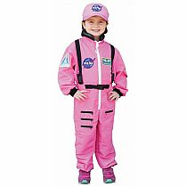 JR ASTRONAUT SUIT PINK 6/8