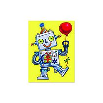 ROBOT GIFT ENCLOSURE CARD