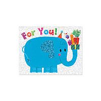 BLUE ELEPHANT ENCLOSURE CARD